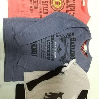 裏起毛トレーナー