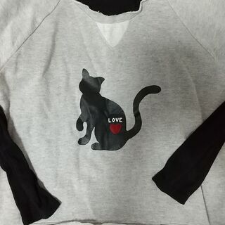 裏起毛トレーナーの画像