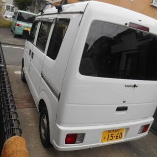 H22年　エブリィワゴンPC　福祉車両＆トランスポーター　AT/フル/ナビ/AW・個人ローンOK！の画像