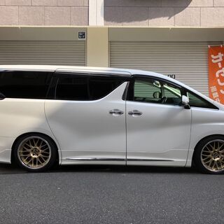 アルファード ヴェルファイア 20インチ 希少サイズ 美品 ガリ...