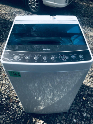 ✨2019年製✨1666番 Haier✨全自動電気洗濯機✨JW-C45A‼️
