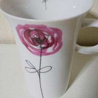 multiple CHOICE by topchoice 薔薇柄マグカップの画像