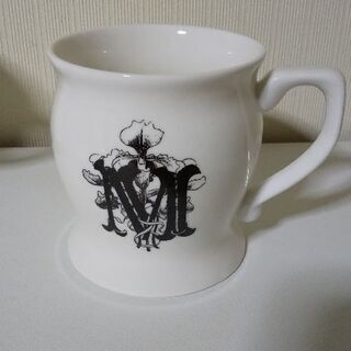 Francfranc フランフラン イニシャルマグカップ「M」