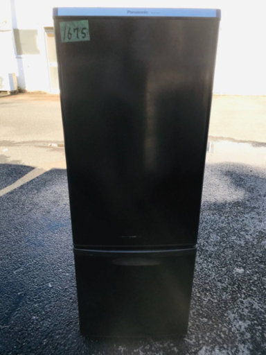 1675番 Panasonic✨ノンフロン冷凍冷蔵庫✨NR-B176W-T‼️
