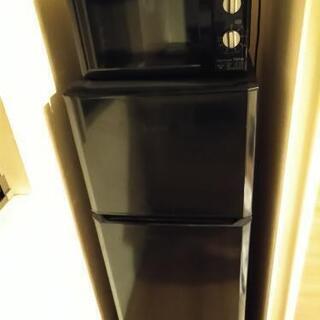 電子レンジ（アイリスオーヤマ）、冷蔵庫（ハイアール）差し上げます