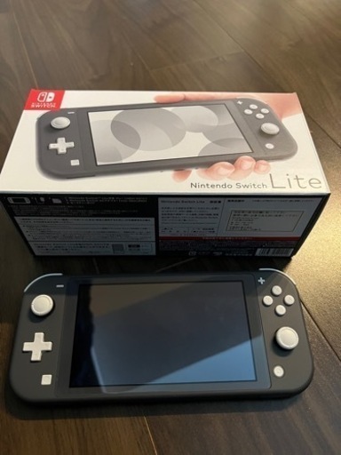 【値下げ】switch lite グレー