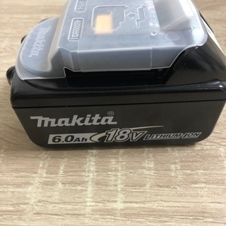 マキタインパクトバッテリー 18V 6.0ah