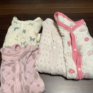 ベビー服80㎝長袖下着4枚セット400円
