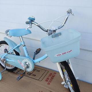 （お話し中）未使用　子供用　自転車　補助輪付き