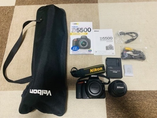 【一眼レフ　Nikon D5500】