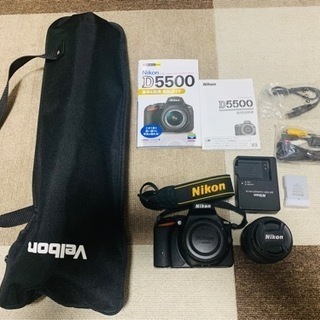 【一眼レフ　Nikon D5500】