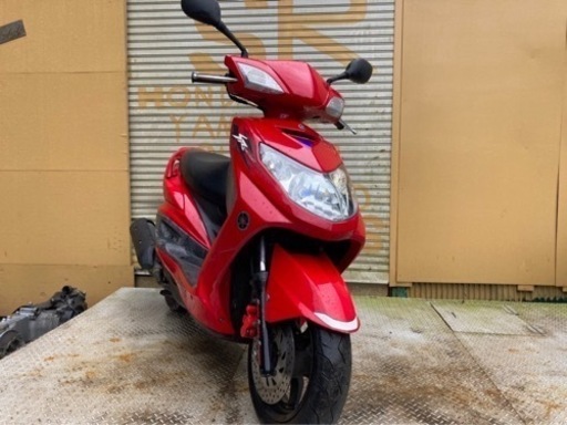 二級整備士の軽整備済み❗️ シグナスx 赤　配送可能　クレジット対応