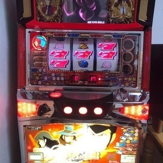 値下げ】パチスロ 実機 ルパン一族の秘宝 コイン不要機