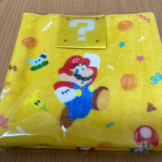 Nintendo スーパーマリオ　ハンドタオル　新品の画像