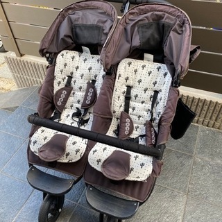 エアバギー双子用ベビーカー