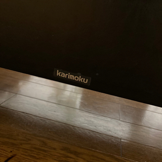 カリモク　ソファー　本革　革張り　オールドカリモク　ヴィンテージの画像