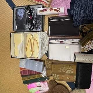 着物　小物いろいろ　毛皮もありますの画像