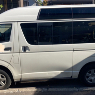 決まりました。ハイエースの画像