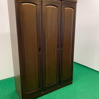 中古　W1300 木製洋服箪笥　龍ヶ崎倉庫