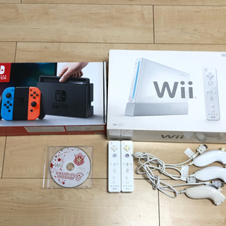 取引中】switch Wii 本体