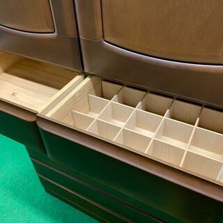 中古　W1050 木製タンス　龍ヶ崎倉庫の画像