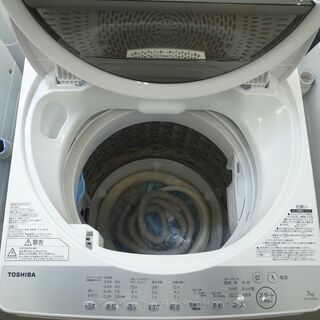 東芝 7kg 洗濯機 AW-7G6  2019年製  モノ市場半田店 119の画像