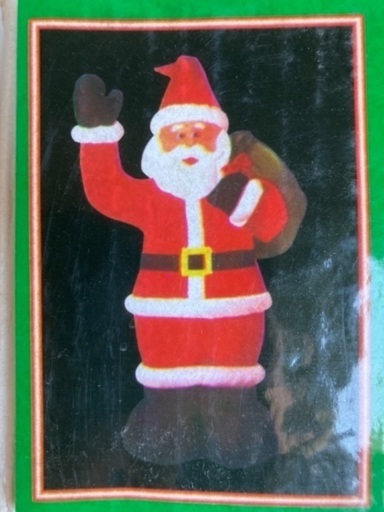 ⑧   クリスマス　エアーブローンサンタ