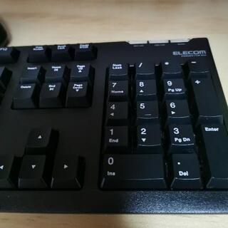 エレコム キーボード＆マウスセットの画像