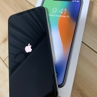 【値下げしました】iPhone X  256GB SIMフリー
