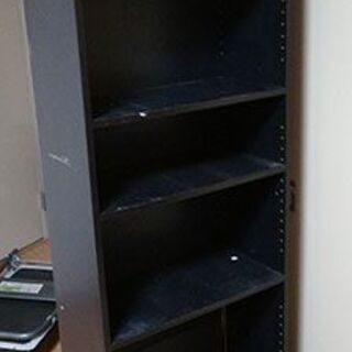 木製本棚（黒）