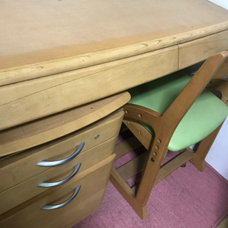 カリモク学習机3点セット