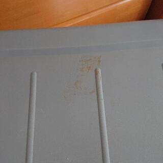 収納ケース 三段 黒グレーの画像