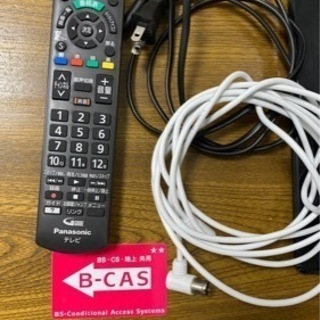 美品　Panasonic VIERA 32型液晶テレビ　B-CASカード付の画像