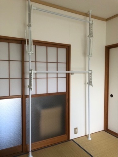 ※決まりました　壁面物干し