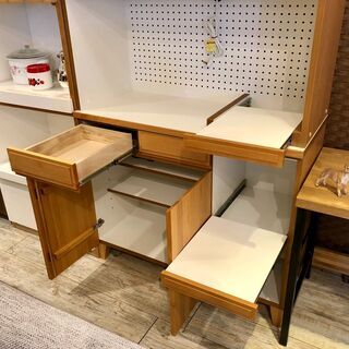 中古 今村家具 レンジボード 日本製