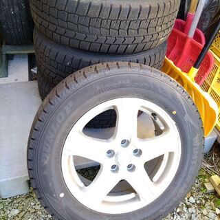 10/24値下げ】ダンロップ スタッドレスタイヤ 195/65R15 ホイール付