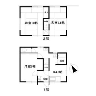ペット可！🐩🐈◆3DK戸建て！◆ 霊屋下  リフォーム履歴あり！✨ルームシェア等ご相談ください♪ - 不動産
