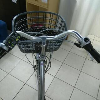 ブリヂストン電動アシスト自転車26インチ　グレー 電動アシスト自転車 26インチ ブリジストン