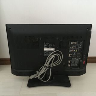 シャープ製 液晶テレビAQUOS　20V型ワイド 差し上げます【小伝馬町まで取りに来ていただける方限定】の画像