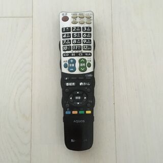 シャープ製 液晶テレビAQUOS　20V型ワイド 差し上げます【小伝馬町まで取りに来ていただける方限定】の画像