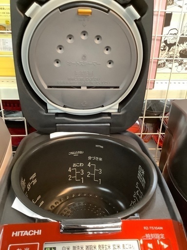 HITACHI 圧力炊飯ジャー RZｰTS104M 5.5合