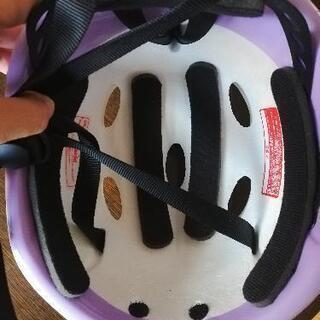 ヘルメット　ぼんぼんリボン　46cm-51cmの画像