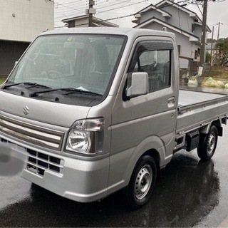スズキ　キャリイ　 平成 30  10500キロ　 5MT マニュアル　 車検令和5／10 4wd エアコン／パワステ ナビ　の画像