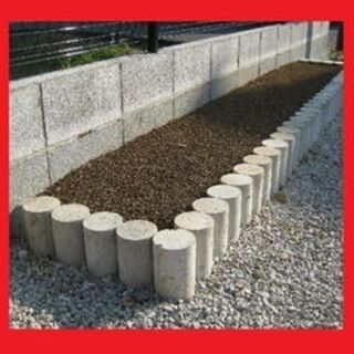 ★テストピース　コンクリート円柱　★花壇やゴミ置き場の重石などに②の画像