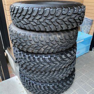 ジムニータイヤ　トーヨートランパスmtの画像