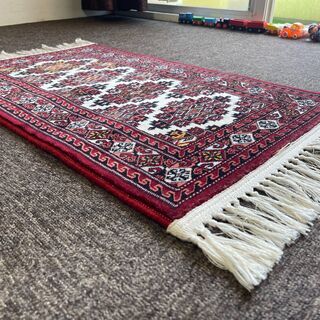 ペルシャ絨毯 ウール イラン製 50×100 cm (数量限定)...