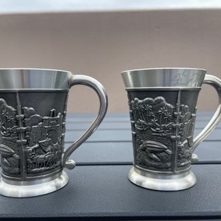 真鍮のコップ　４個の画像