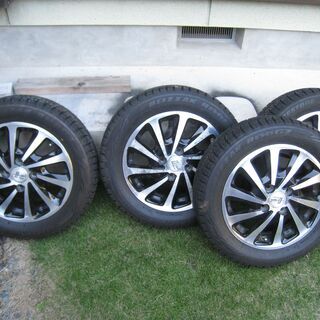 155-65R14　スタットレスタイヤ　ホイールセット