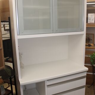 ★特別価格 超美品！★松田家具 サブリナ900 レンジボード★大田区・品川区 配送・設置無料★店頭直接取引割引き！
