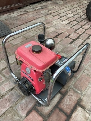 【ジャンク】3点セット 丸山製作所 エンジン動墳 MS310EC ホース タンク農機具